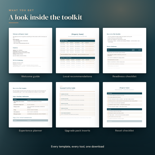 Family-Ready Host Complete Toolkit — what's included