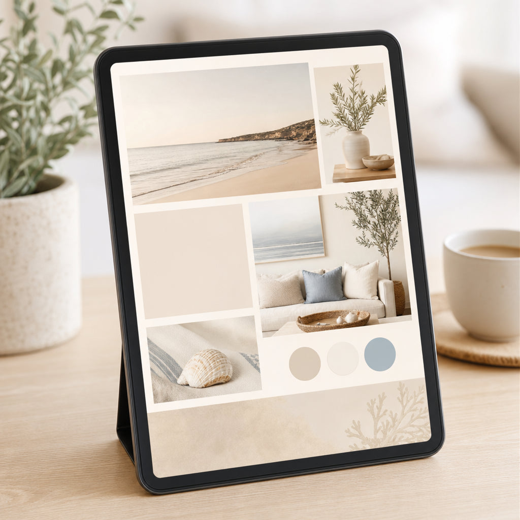 Family-Ready Welcome Guide Starter displayed on tablet